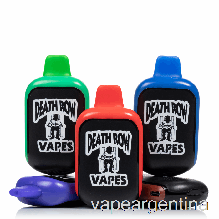 Death Row Qr5000 Desechable Exuberante Hielo Vape Argentina
